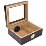 Protege Glass Top 25-50 Cigar Humidor 2 small
