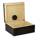 Spearhead Black Walnut 40 Count Desktop Humidor 1 small