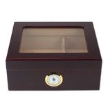 The Capri Glass-Top Cigar Humidor Kit 1 small