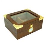 The Elegant Glass Top Cigar Humidor 1 small