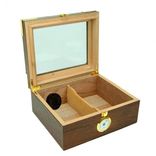 The Elegant Glass Top Cigar Humidor 2 small