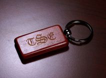 Personalized Rosewood Key Chain 1 small