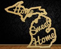 Home Sweet Home State Signs 2 small