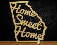 Home Sweet Home State Signs 4 small
