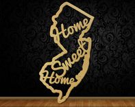 Home Sweet Home State Signs 5 small