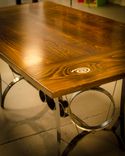 Solid Beech Wood Dining Table 2 small