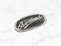 Jeep Overland Oval Crystallized Car Emblem Bling Genuine European Crystals Bedazzled 1 small