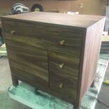 Solid Walnut Night Stand/Cabinet 1 small