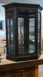 Corner Console Curio Cabinet 4 small