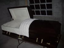 Metallic Mahogany Casket 1 small