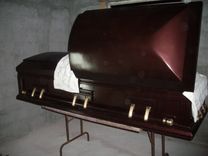 Metallic Mahogany Casket 2 small