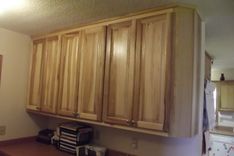 Custom Hickory Cabinets 2 small