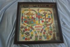 Antique Game Board Shadow Box In Contemporary Frame 3 small