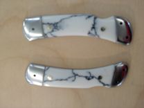 Custom Knife Handle On Lock Blade Knife 1 small