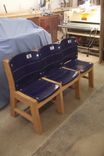 Metropolitan Sports Center 3 Seat Rec. Room Bench 2 small