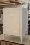 Warm White Lacquered Shaker Vanity 2 small