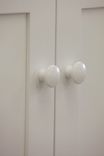 Warm White Lacquered Shaker Vanity 3 small