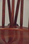 Solid Cherry Bow Back Windsor Chairs 6 small