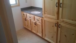 Knotty Pine Kitchen/Bath Cabinets 6 small