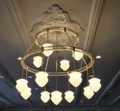 Custom Design Aluminum And Brass Chandeliers 1 small