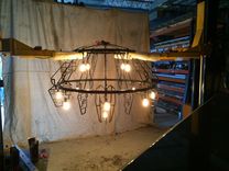 Steel Chandelier 7 small