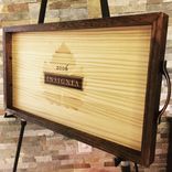 Wine Tray Handmade White Oak And Insignia Original Panel Serving Tray. 1 small