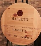 Masetto 99pts  Handmade Lazy Susan Italian Wine. 1 small