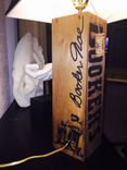 Table Lamp Bourbon Booker's Theme, Black Shade 4 small