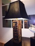Table Lamp Bourbon Booker's Theme, Black Shade 1 small