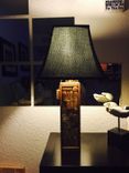 Table Lamp Bourbon Booker's Theme, Black Shade 5 small
