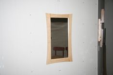 Chestnut Curved Mirror 1 small