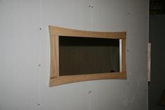 Chestnut Curved Mirror 2 small