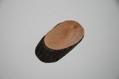 Wooden Brooch Large Natural Unique 5 small