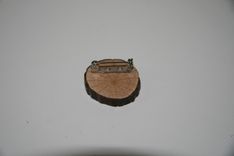 Wooden Brooch Small Natural Unique 2 small