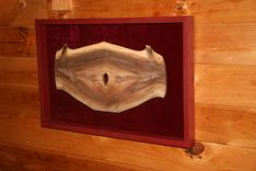 Horned Dilemma - Wall Art -Walnut 1 small