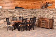 Reclaimed Wood Golden Gate Dining Table 2 small
