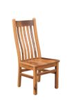 Reclaimed Wood Mission Chair (Natural Barnwood) 1 small