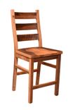 Reclaimed Wood Ladderback Bar Chair 1 small
