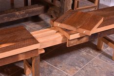 Reclaimed Barnwood Extend-A-Bench 3 small