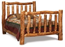 American Made Aspen Log Bed 2 small