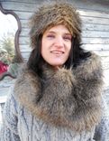 Faux Fur, Brown, Hat And Scarf 1 small
