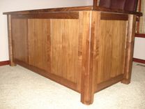Mission Style Walnut Desk 1 small