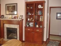 Mantle/ Fireplace Surround/Bookcase 2 small