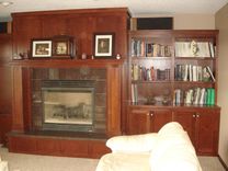 Mantle/ Fireplace Surround/Bookcase 1 small