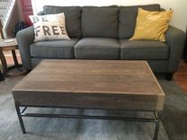 Metal And Wood Coffee Table 1 small