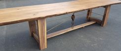 Rope & Pulley, Walnut Dining Table 2 small