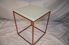 Modern Metal Acrylic End Table 1 small