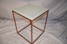 Modern Metal Acrylic End Table 3 small