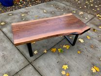 Live Edge Walnut Coffee Table 6 small