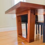 Reclaimed Heart Pine Dining Table 2 small